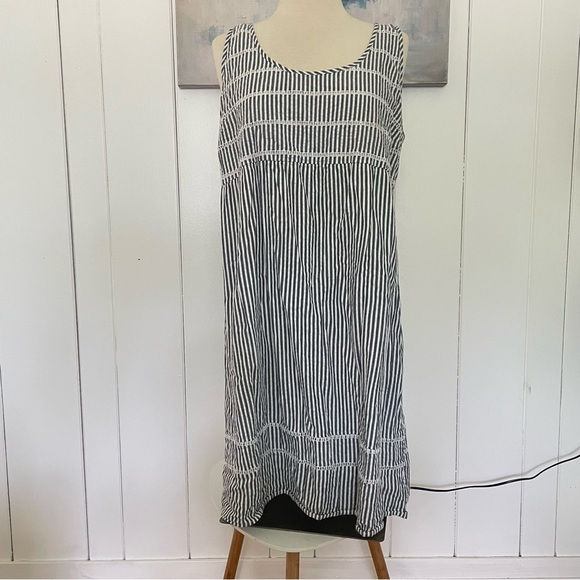 Old Navy Dresses & Skirts - $20 SALE Old Navy Striped Midi Maternity Sundress 100% Cotton